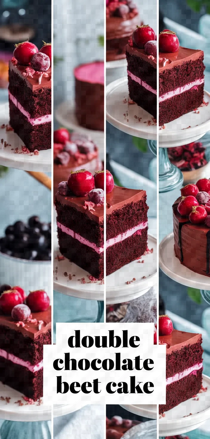 A photo of Double Chocolate Beet Cake Recipe