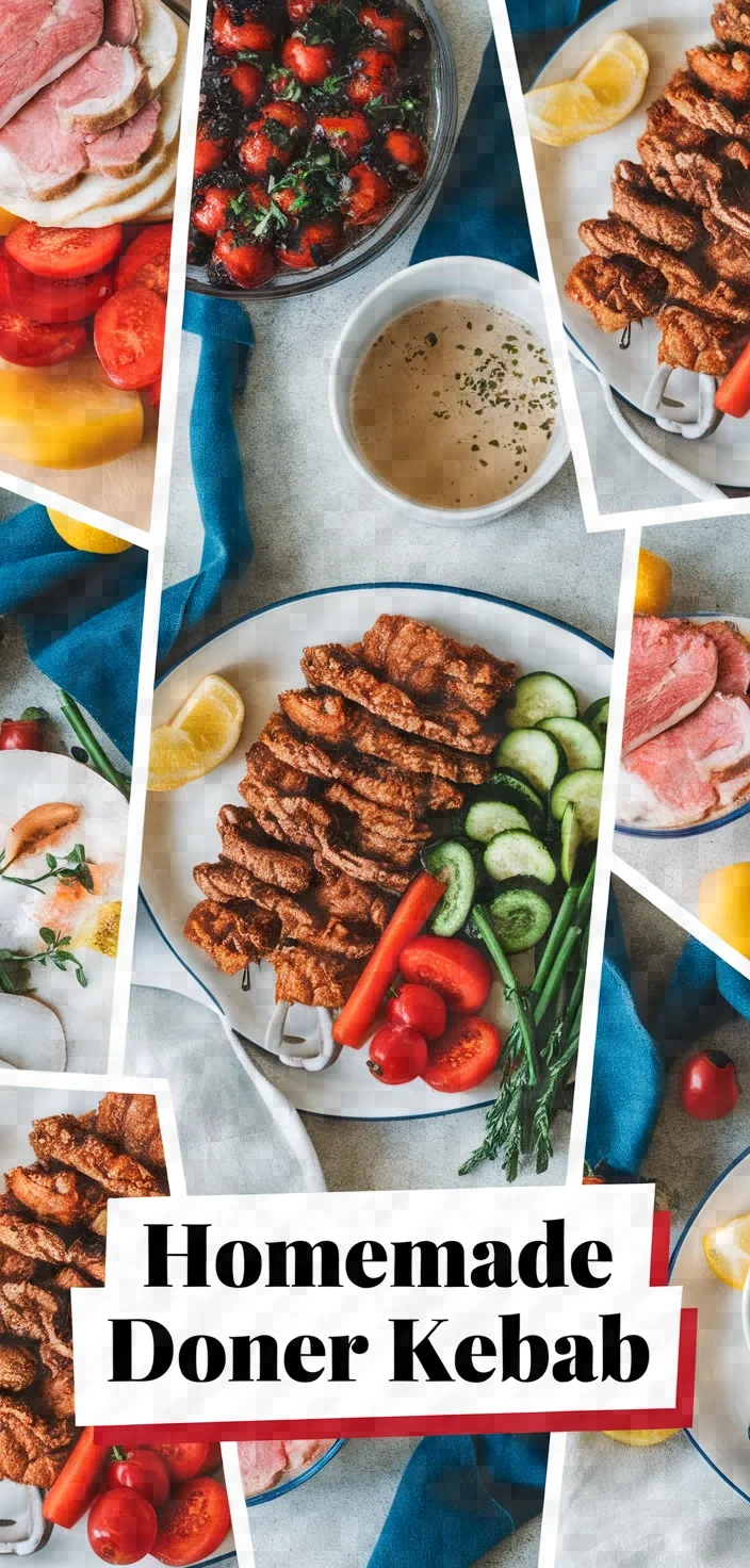 A photo of Easy Homemade Doner Kebab Recipe