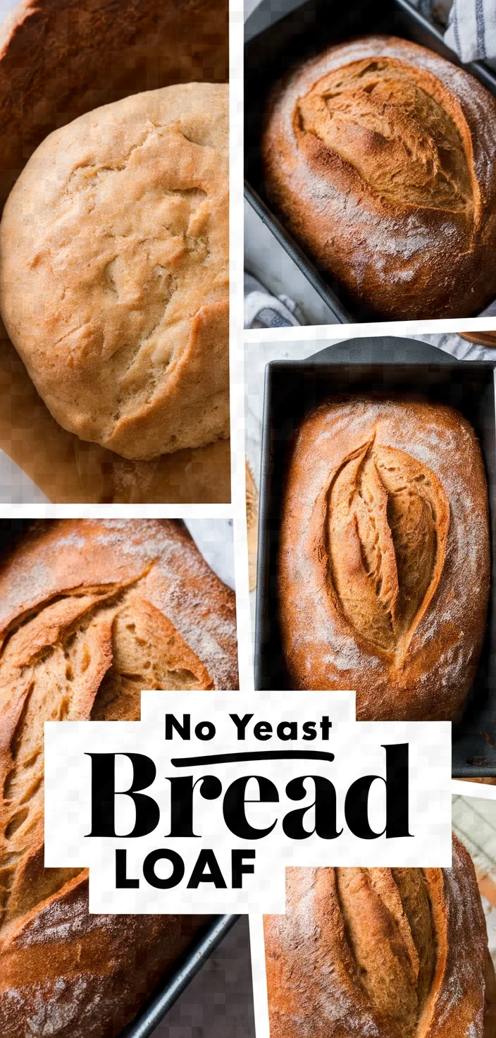 A photo of Easy No Yeast Bread Loaf Recipe