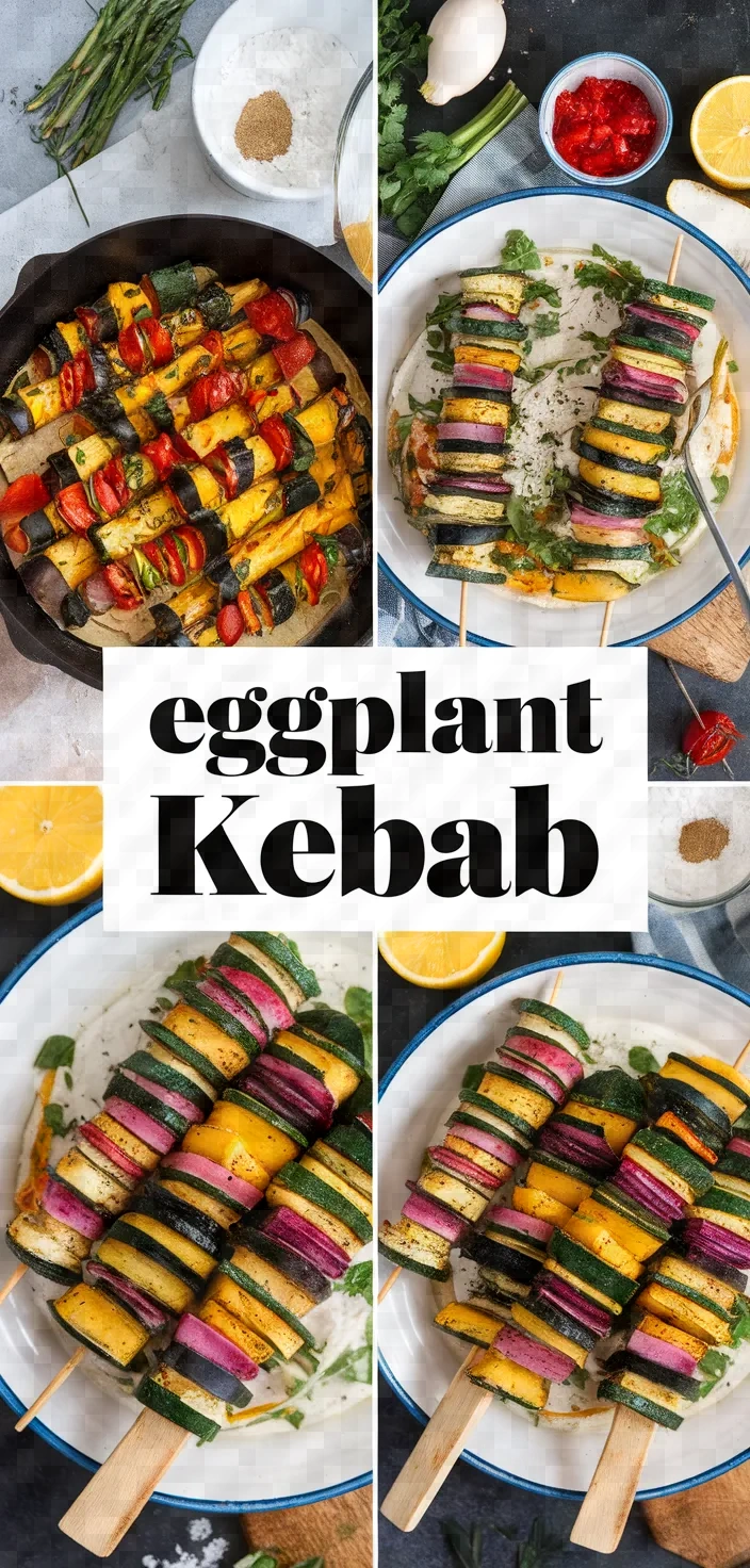 A photo of Eggplant Kebab Recipe