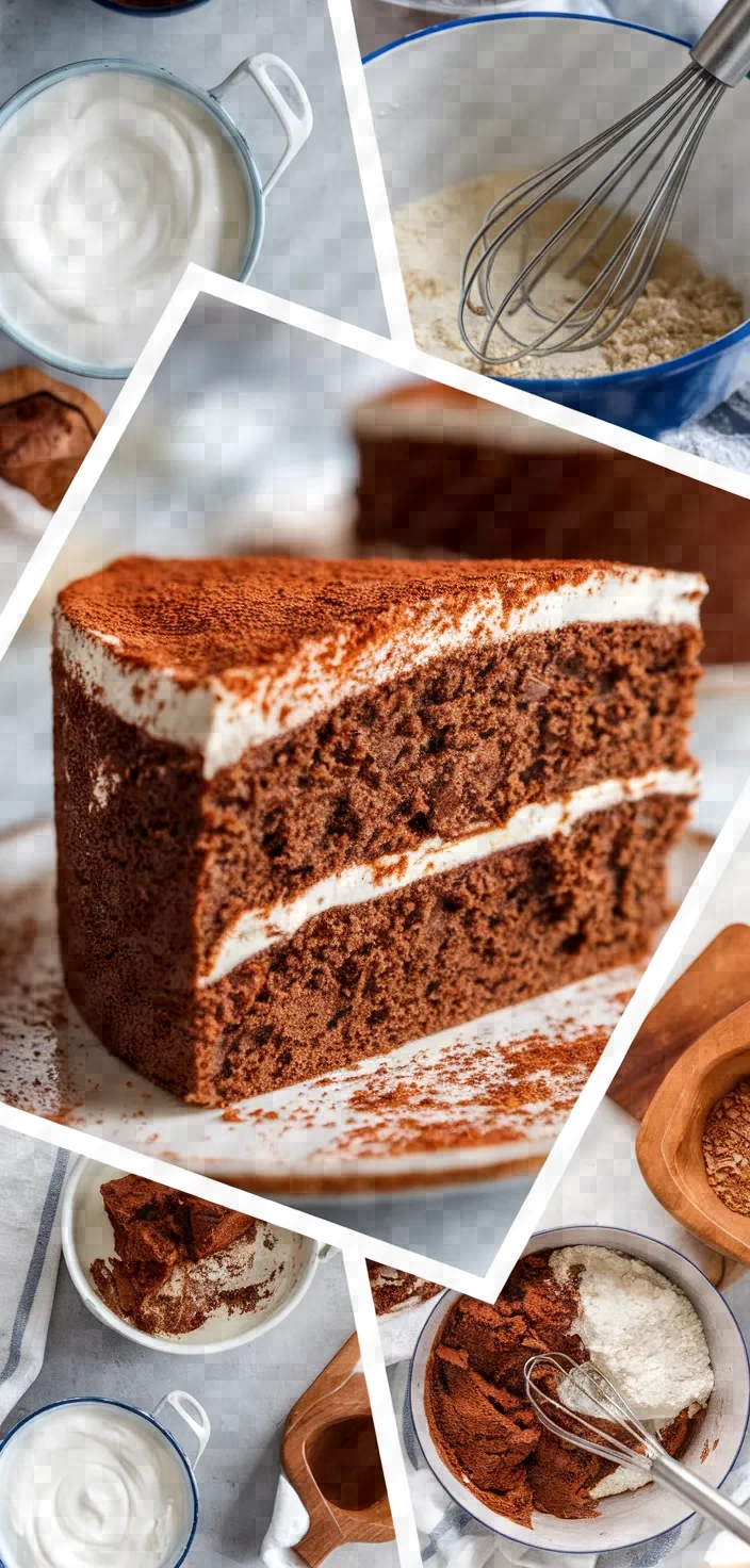 A photo of Greek Yogurt Chocolate Cake Recipe