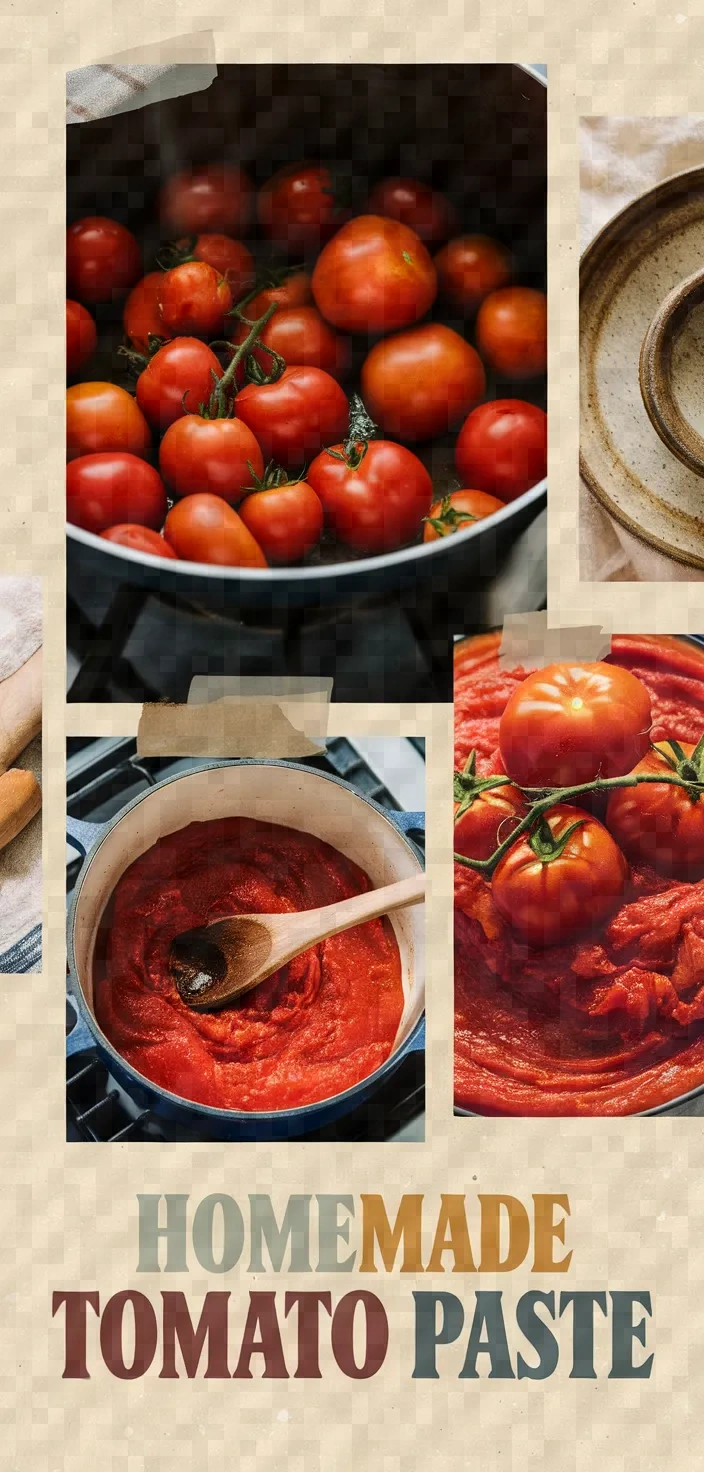 A photo of Homemade Tomato Paste Recipe