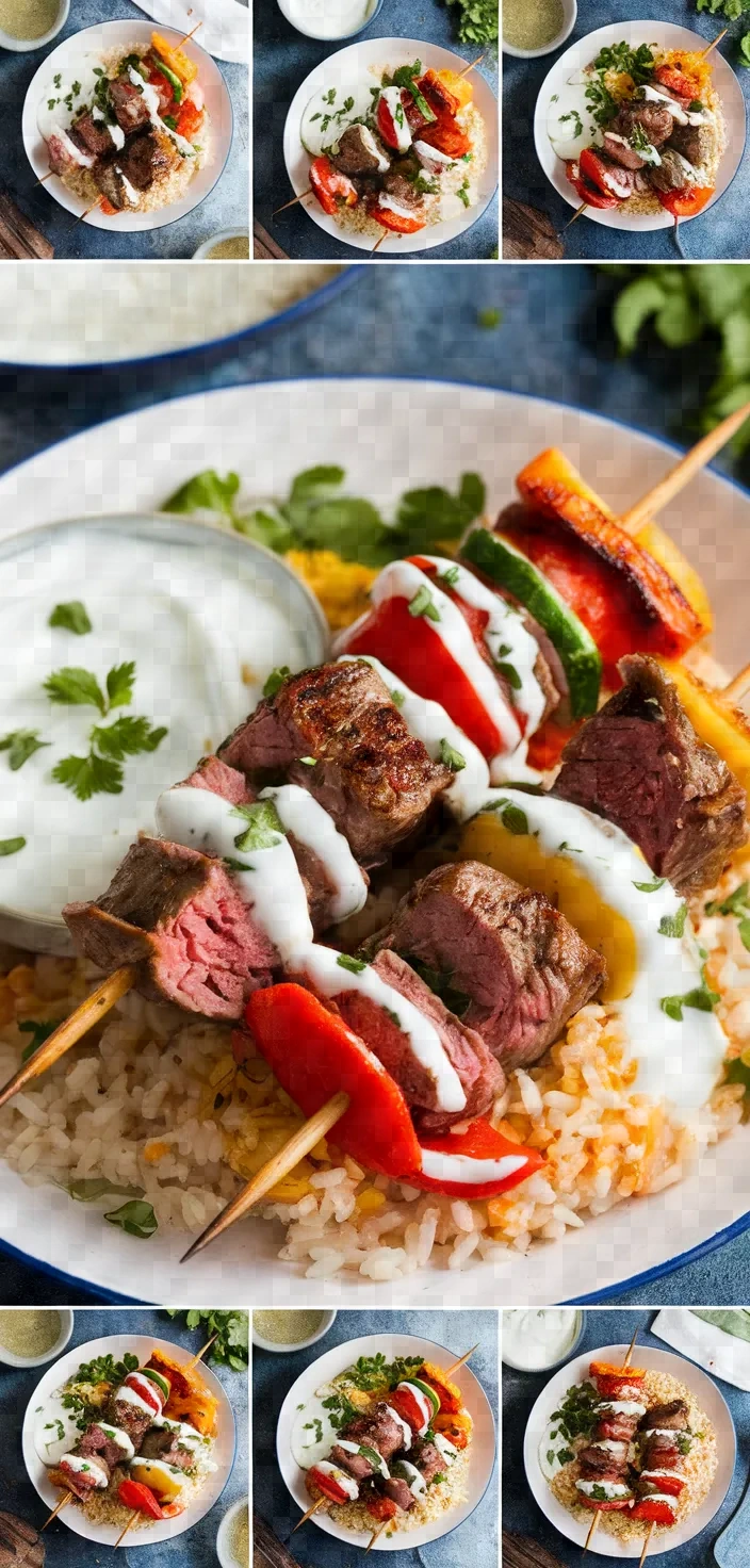 A photo of Lamb Shish Kabob Recipe Yogurt