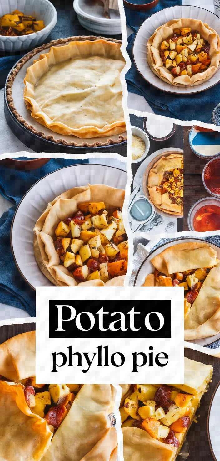 A photo of Potato Phyllo Pie Recipe