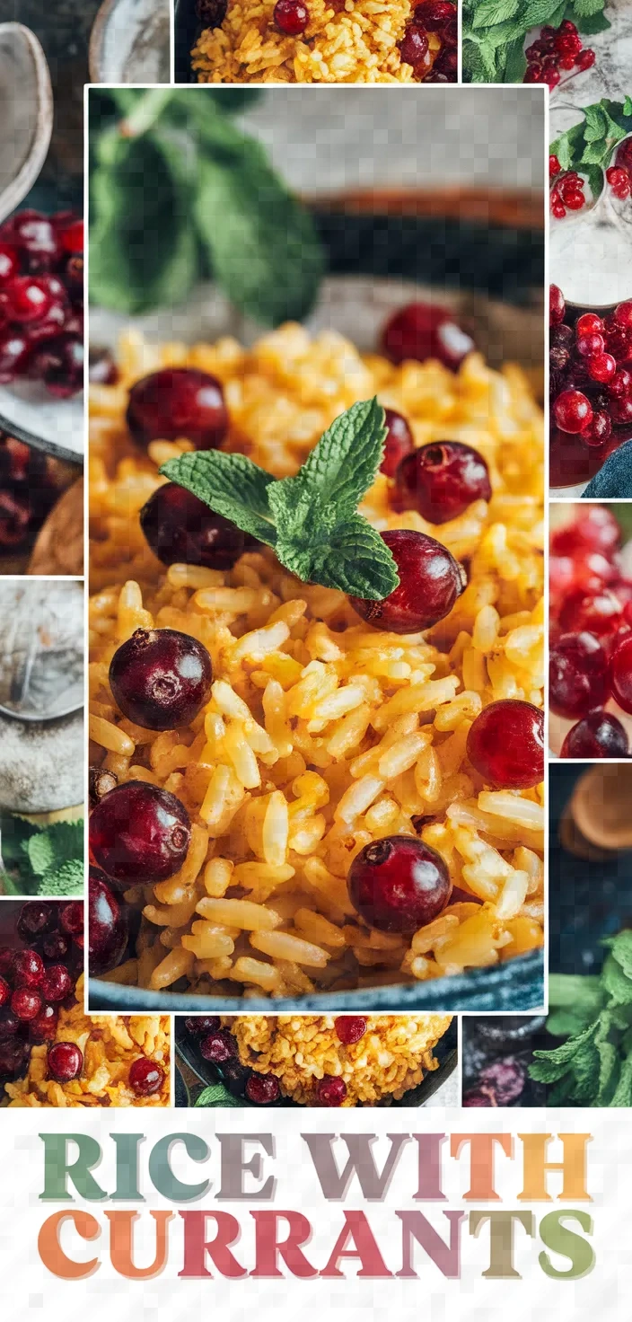 A photo of Rice With Currants Recipe