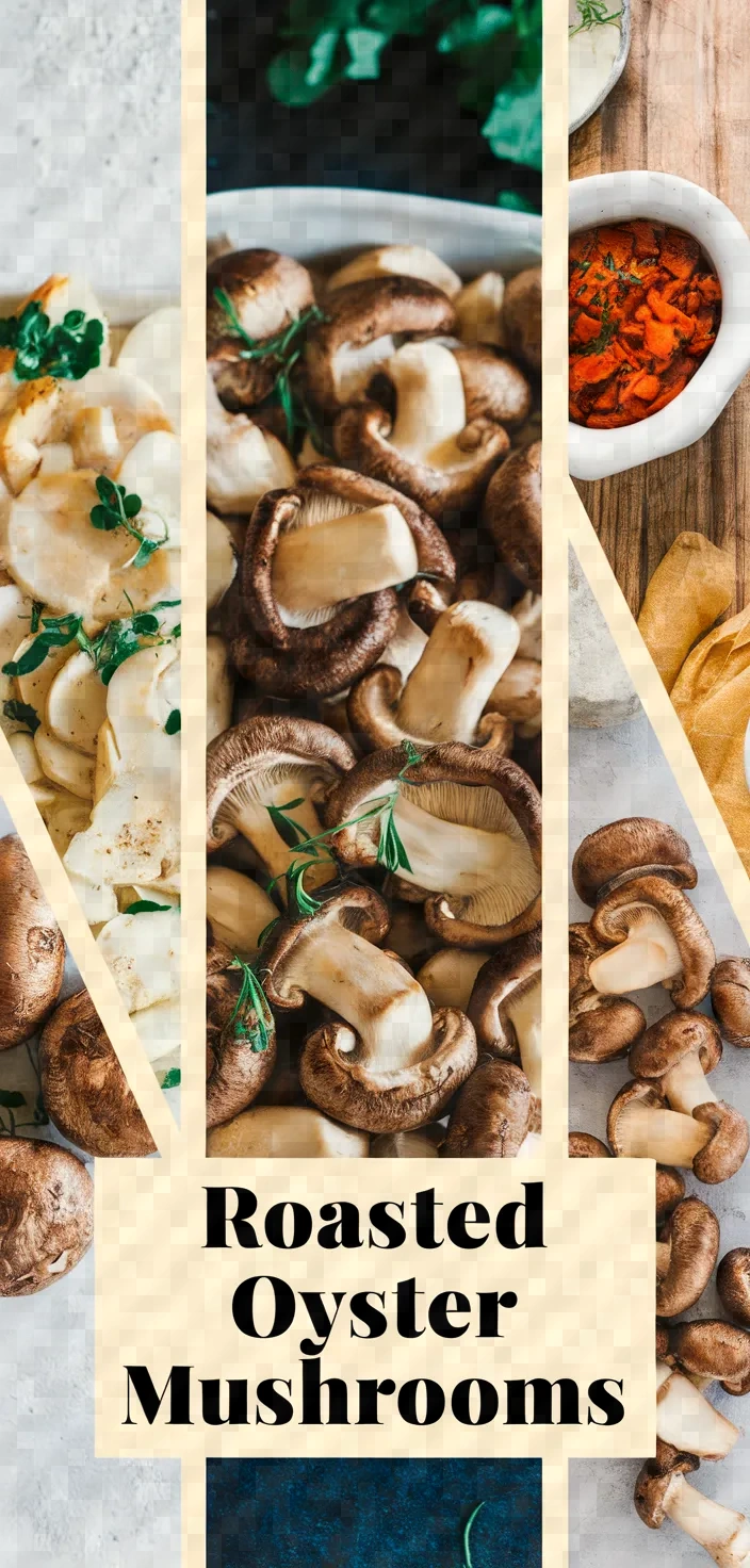 A photo of Roasted Oyster Mushrooms Recipe