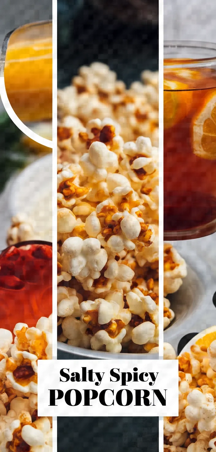 A photo of Salty Spicy Popcorn Recipe