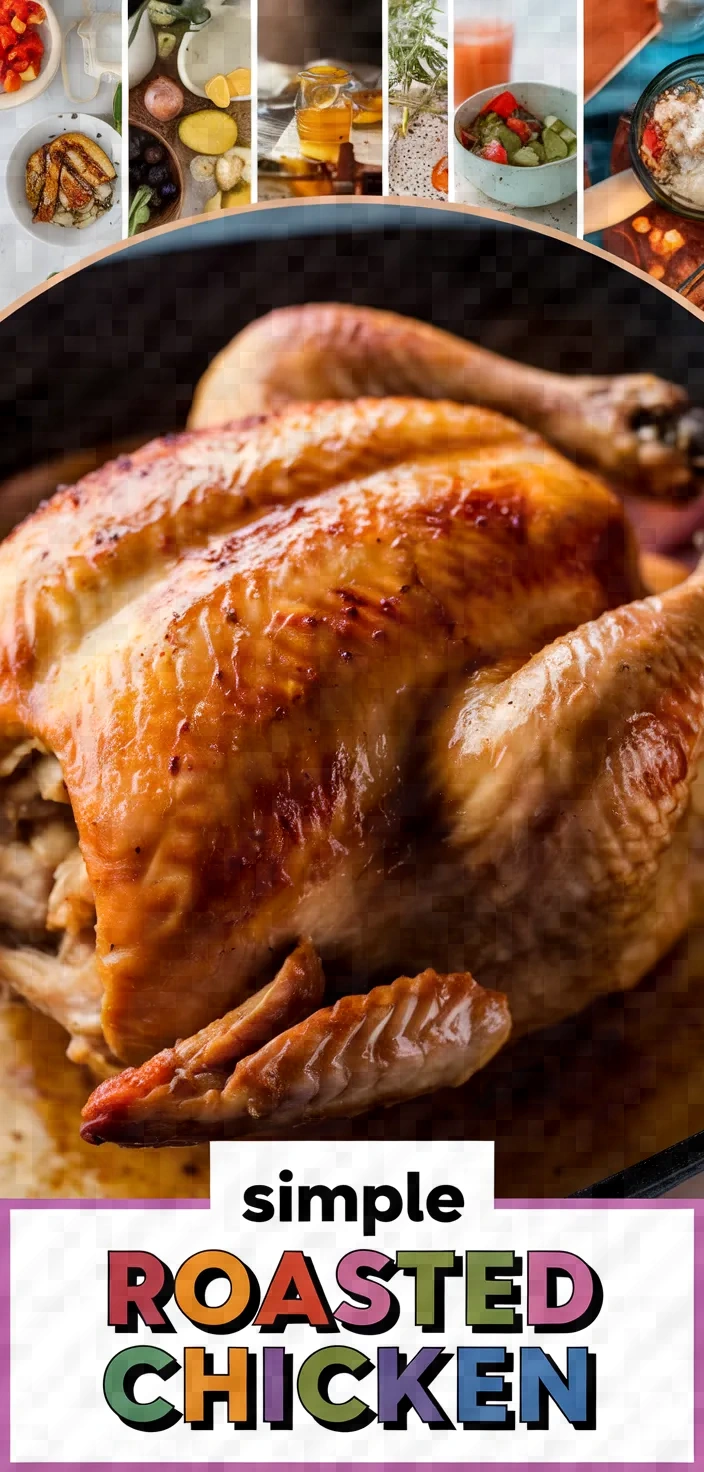 A photo of Simple Roasted Chicken Recipe