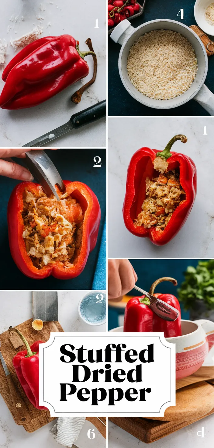 A photo of Stuffed Dried Pepper Recipe