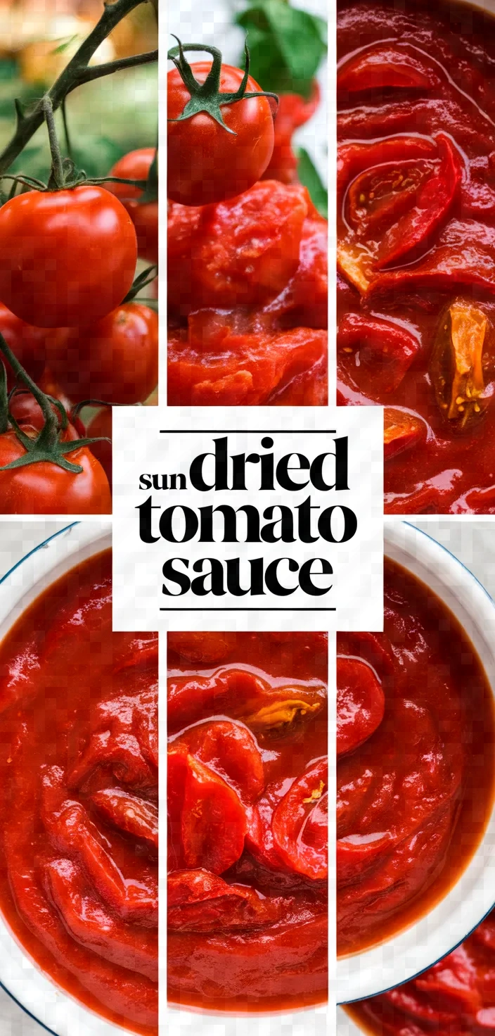 A photo of Sun Dried Tomato Sauce Recipe
