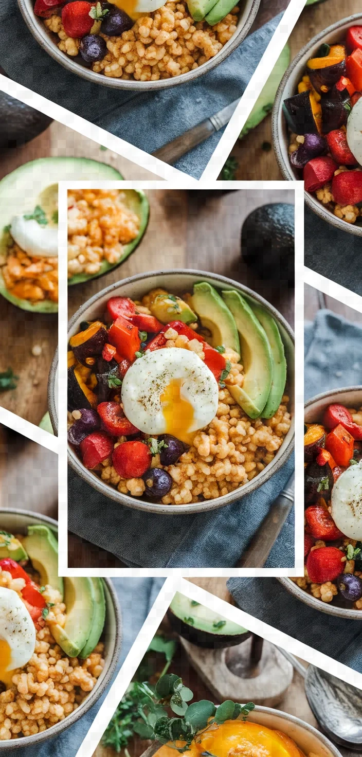 A photo of Warm Bulgur Breakfast Bowls Recipe