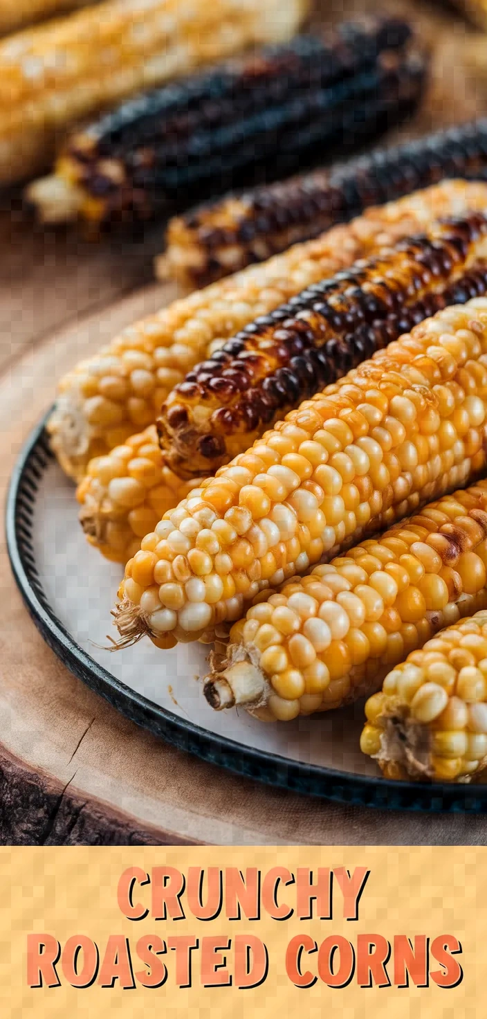 Crunchy Roasted Corns Recipe