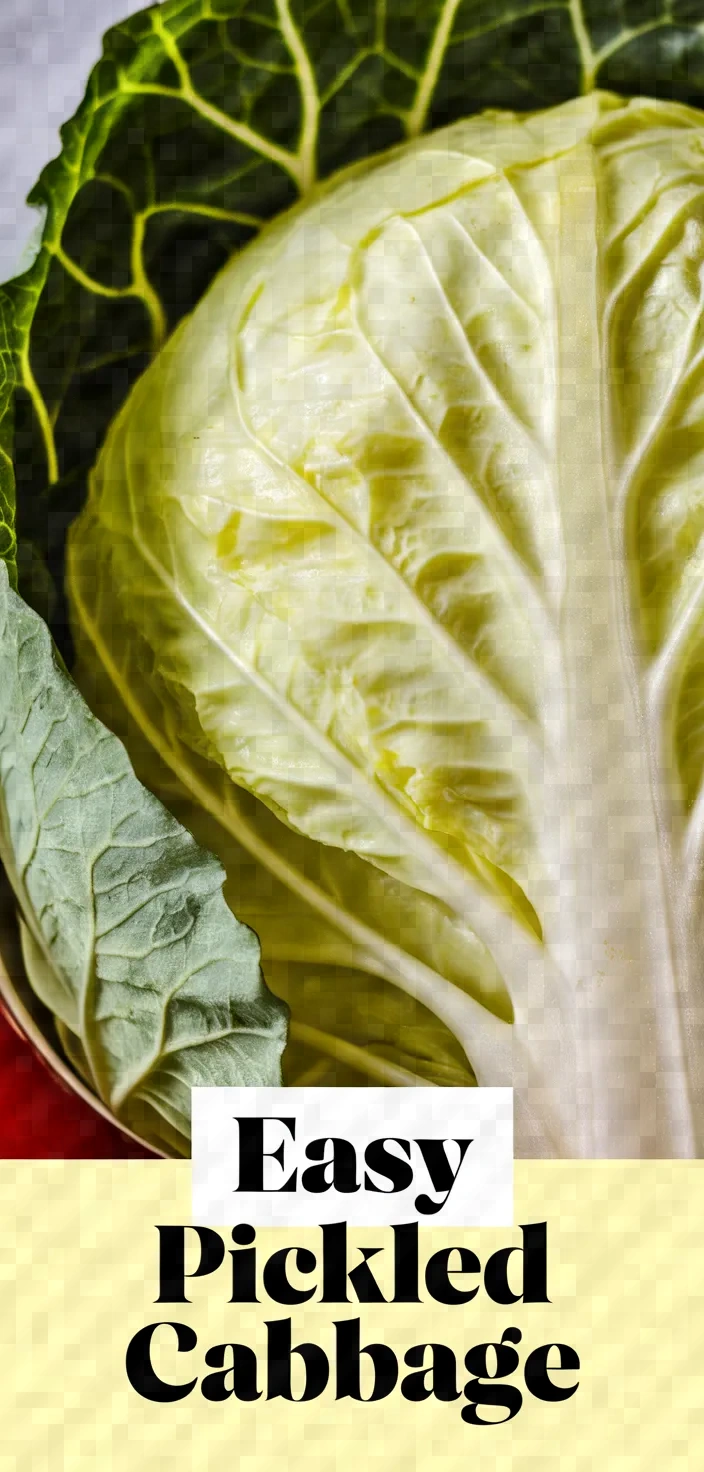 Photo of Easy Pickled Cabbage Recipe