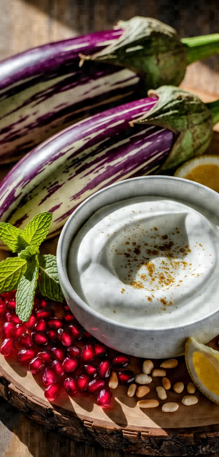 Ingredients photo for Eggplant Salad With Yogurt Recipe