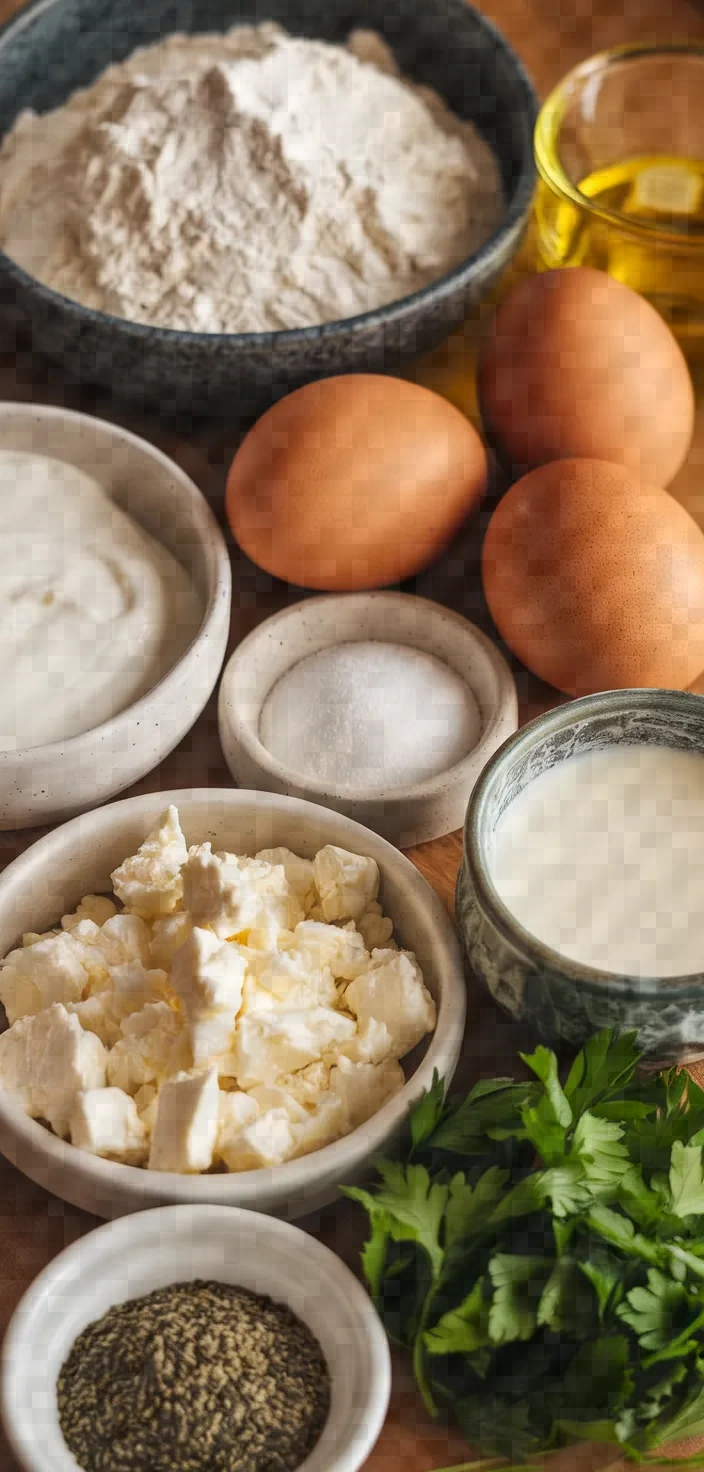 Ingredients photo for Fluffy Pogaca Recipe