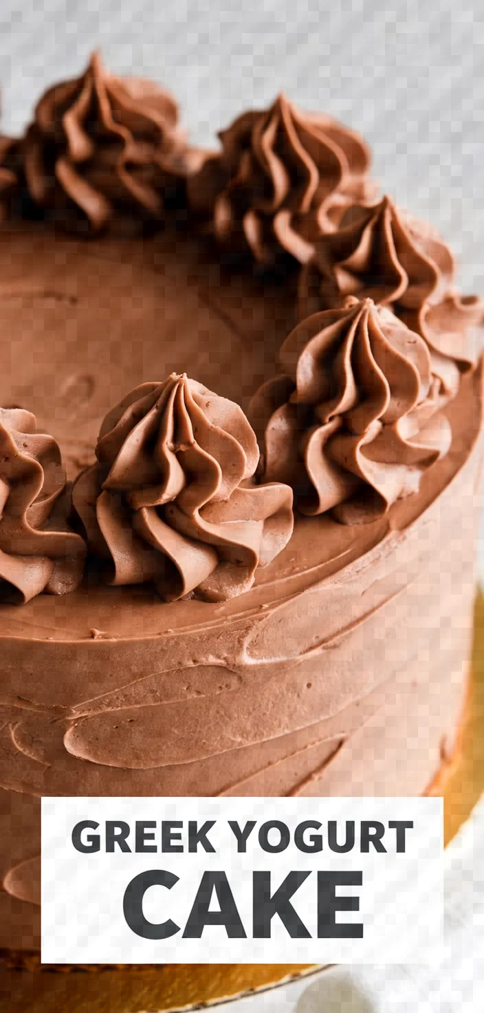 Greek Yogurt Chocolate Cake Recipe