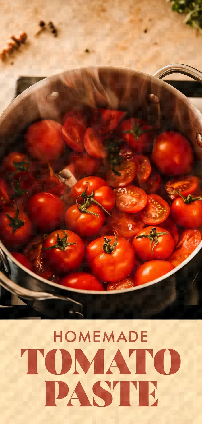 Homemade Tomato Paste Recipe