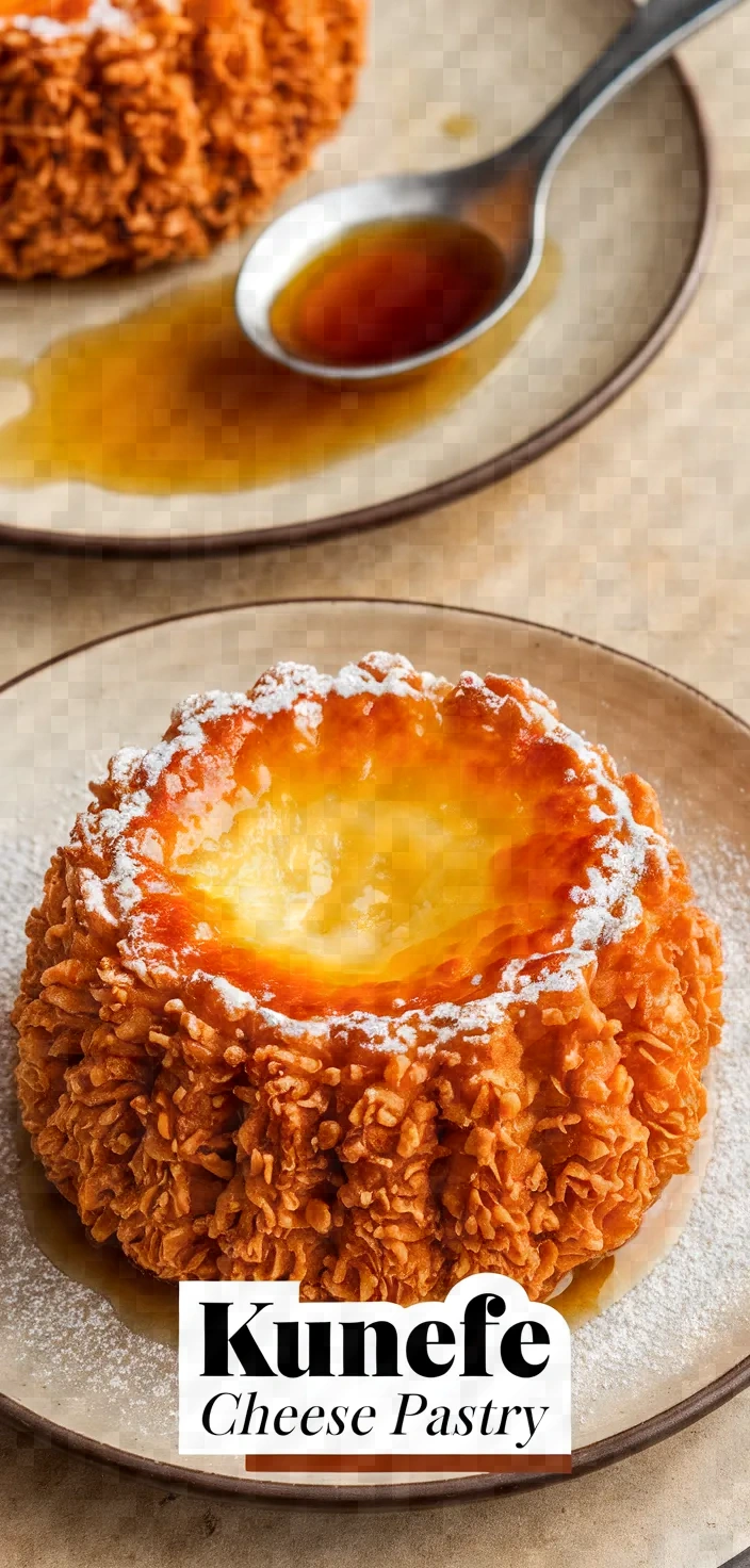 Kunefe Sweet Cheese Pastry Recipe