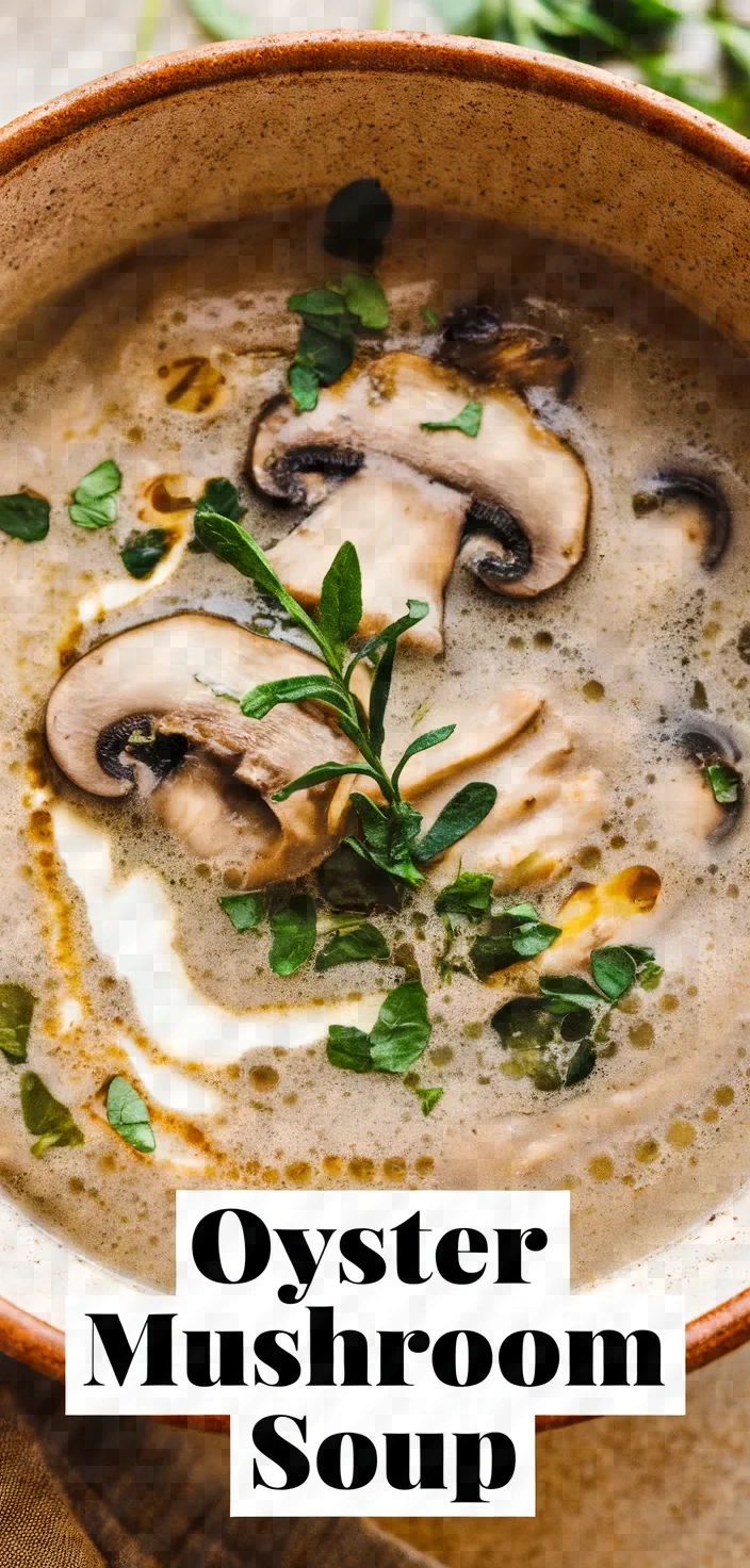 Photo of Oyster Mushroom Soup Recipe