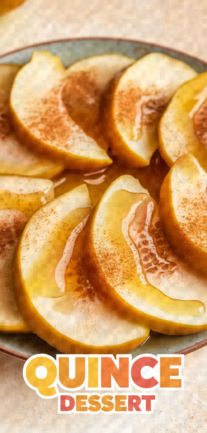 Quince Dessert Recipe