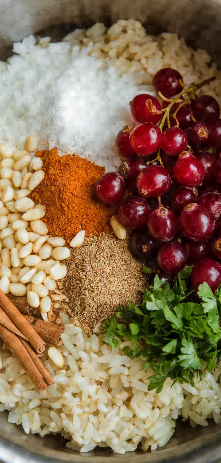 Ingredients photo for Rice With Currants Recipe