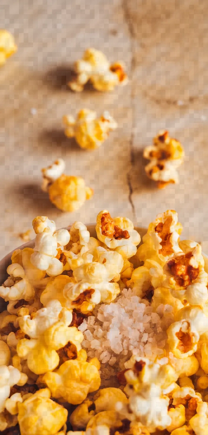 Ingredients photo for Salty Spicy Popcorn Recipe