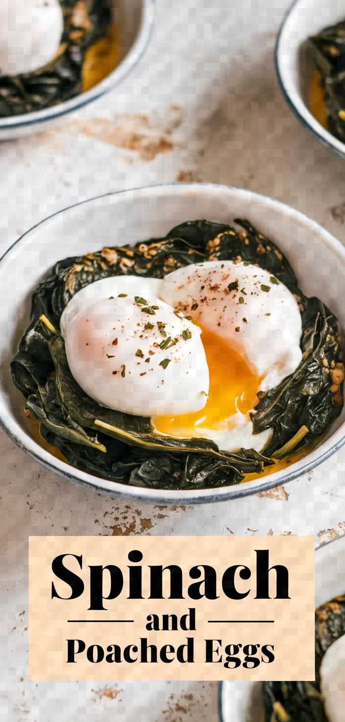 Spinach And Poached Eggs Recipe