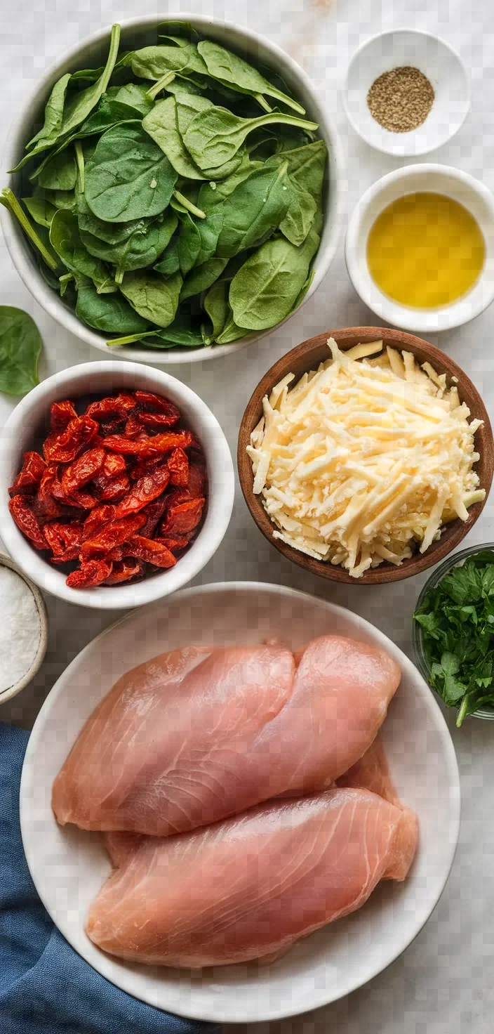 Ingredients photo for Stuffed Chicken Recipe