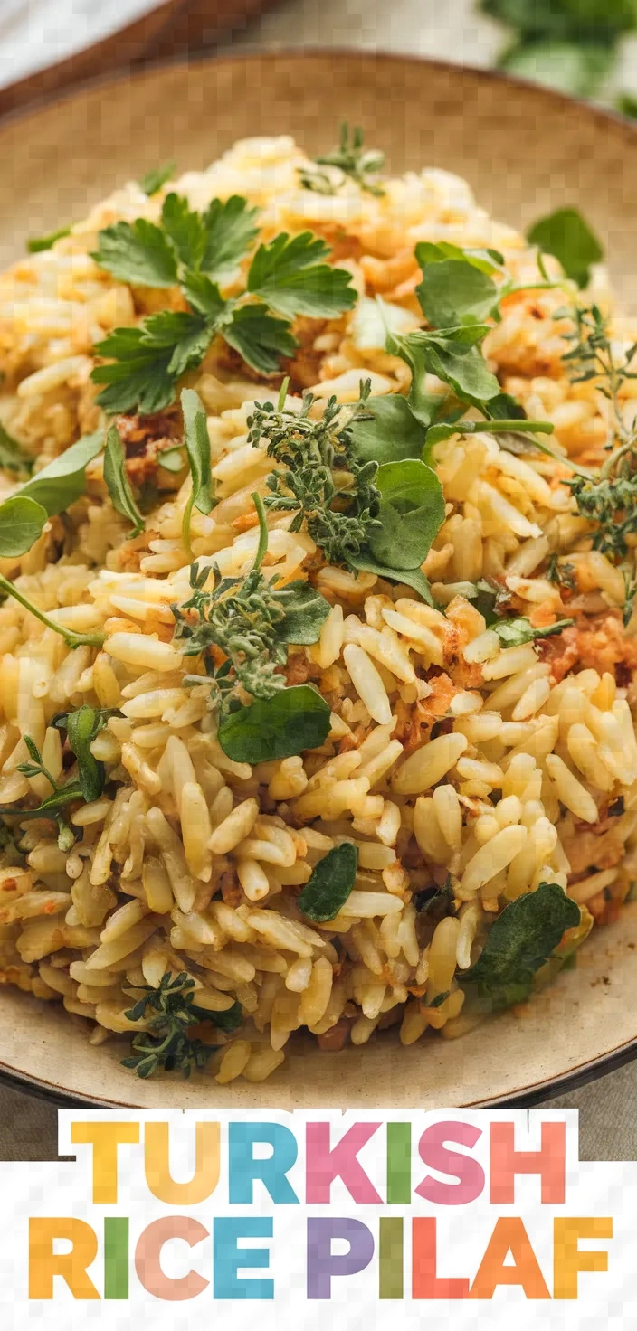 Photo of Turkish Rice Pilaf With Orzo Recipe