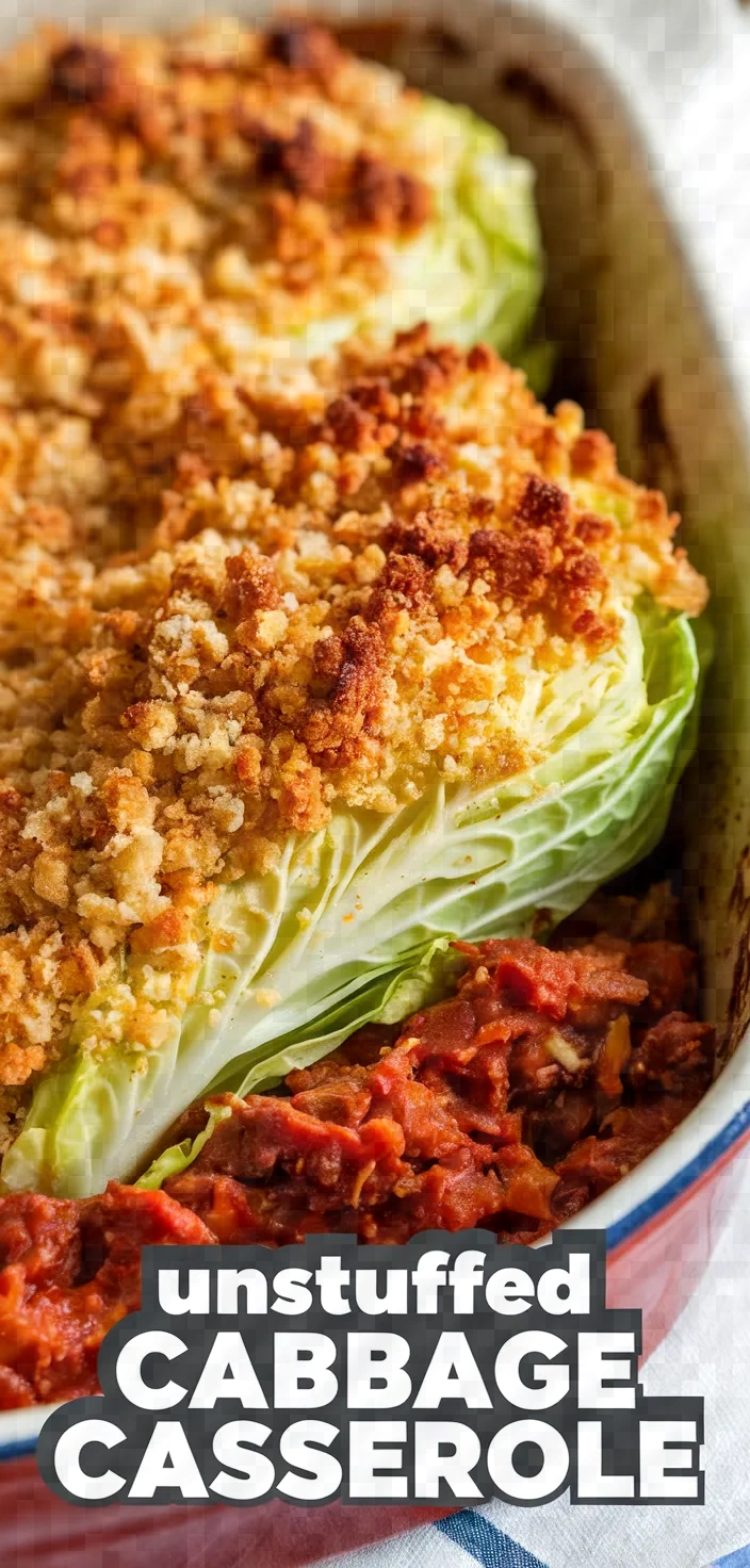 Photo of Unstuffed Cabbage Casserole Recipe