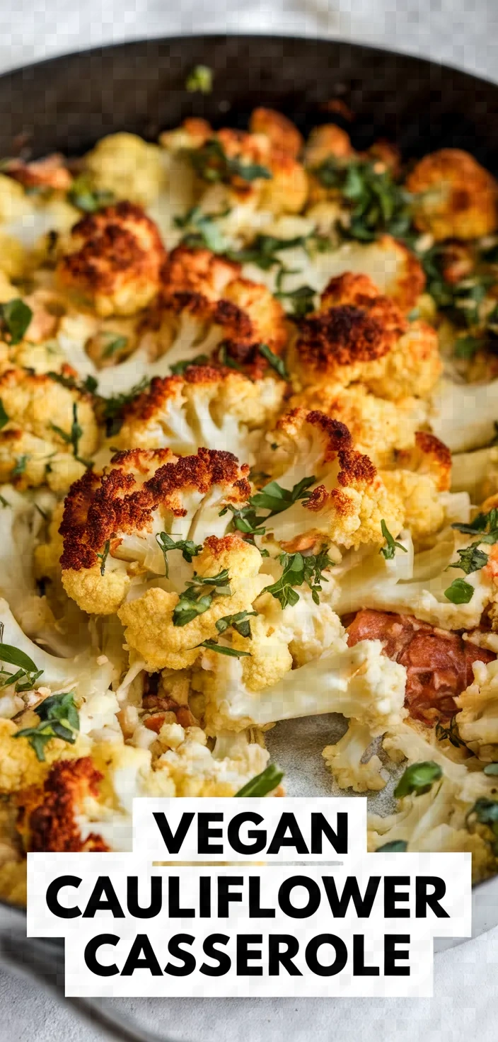 Vegan Cauliflower Casserole Recipe