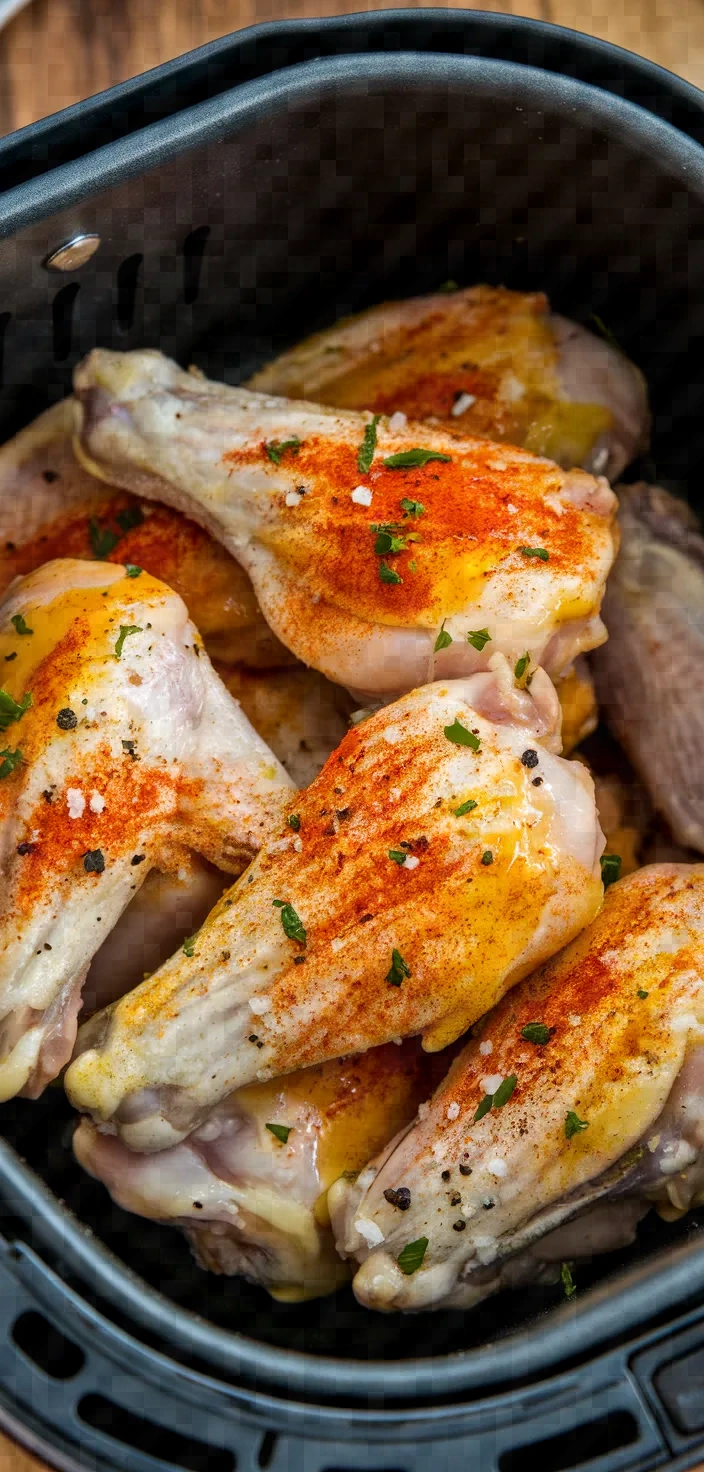Ingredients photo for Air Fryer Whole Chicken Wings Recipe