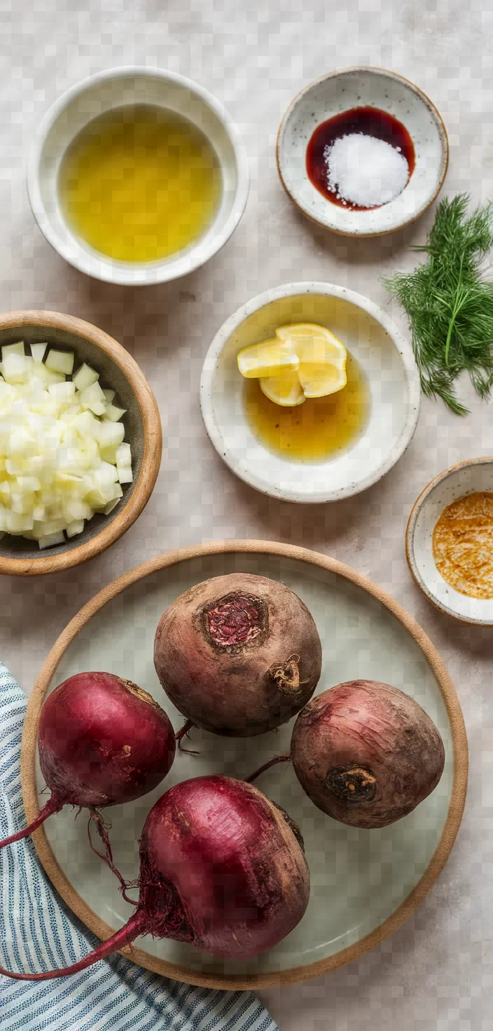 Ingredients photo for Beetroot Sauce Recipe
