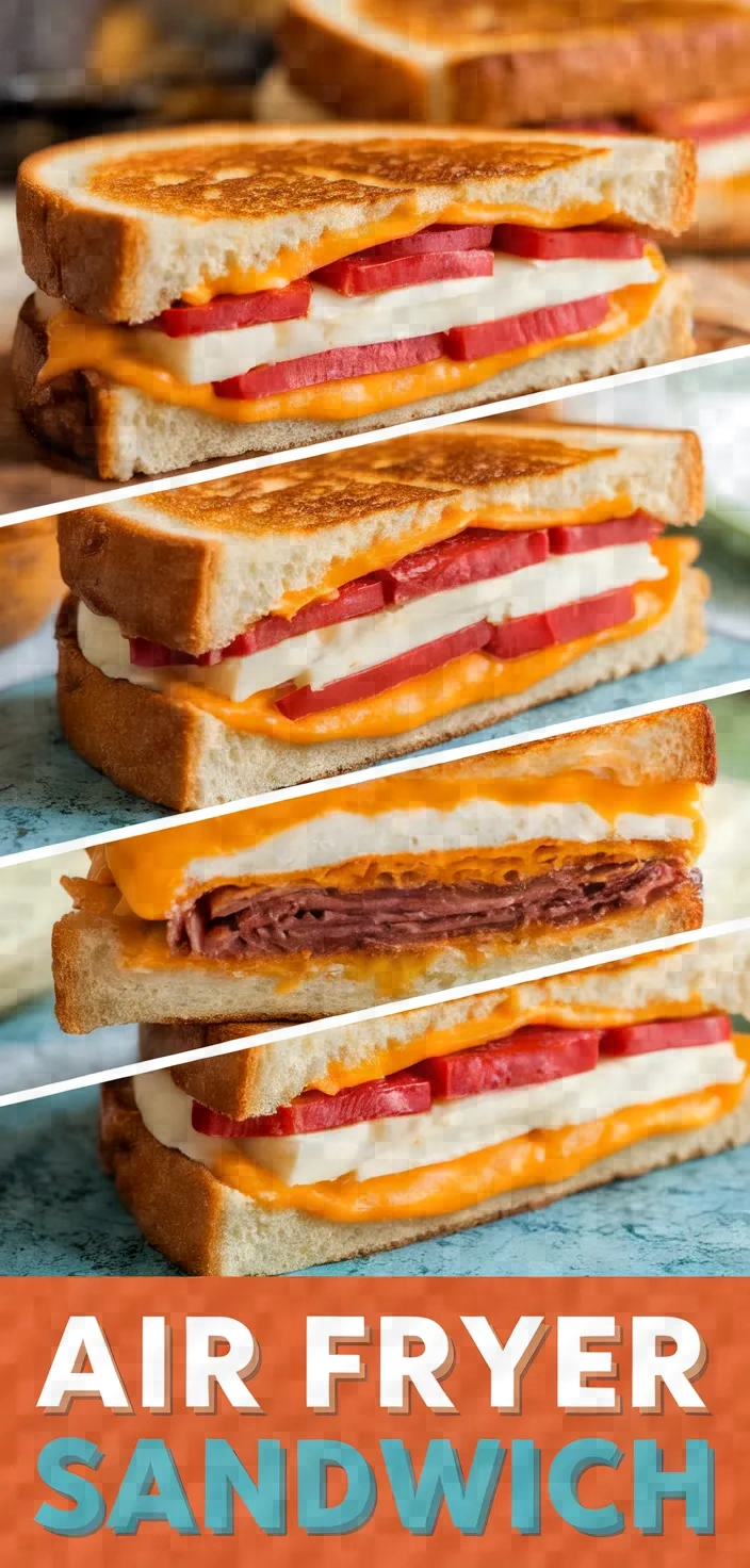 A photo of Air Fryer Grilled Cheese Sandwich Recipe