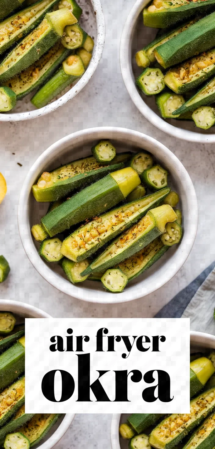 A photo of Air Fryer Okra Recipe