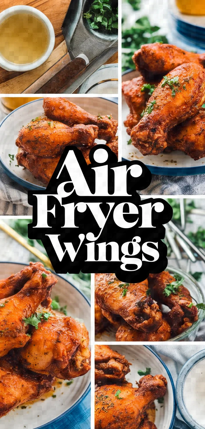 A photo of Air Fryer Whole Chicken Wings Recipe
