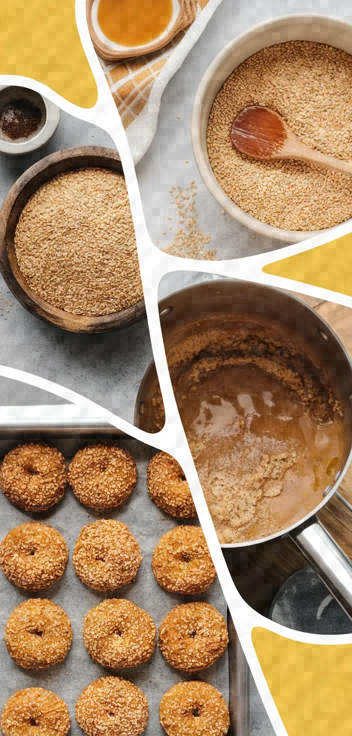 A photo of Crunchy Sesame Candy Recipe