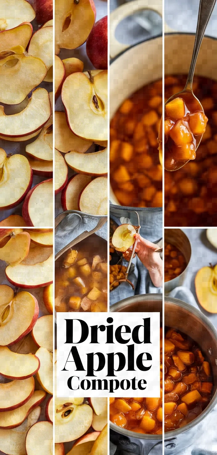 A photo of Dried Apple Compote Recipe