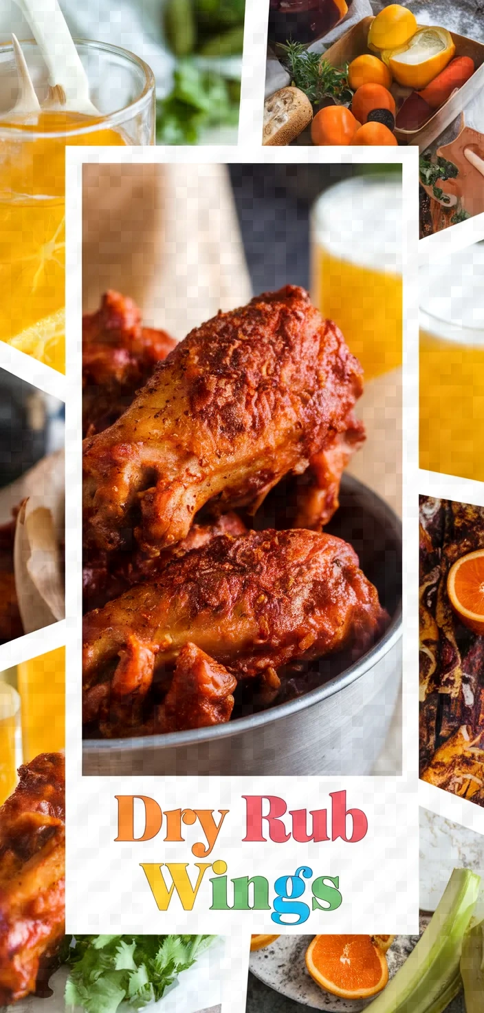 A photo of Dry Rub Chicken Wings Recipe