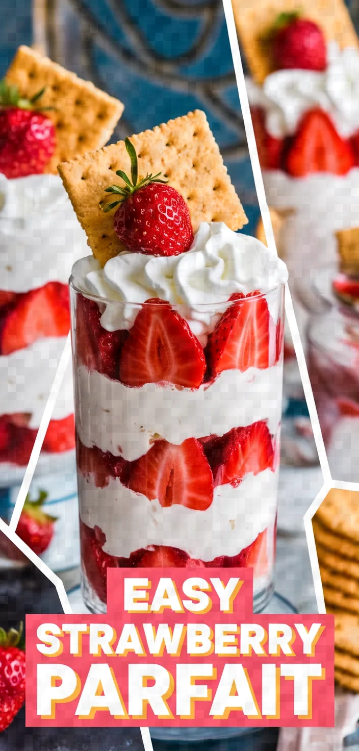A photo of Easy Strawberry Parfait Recipe