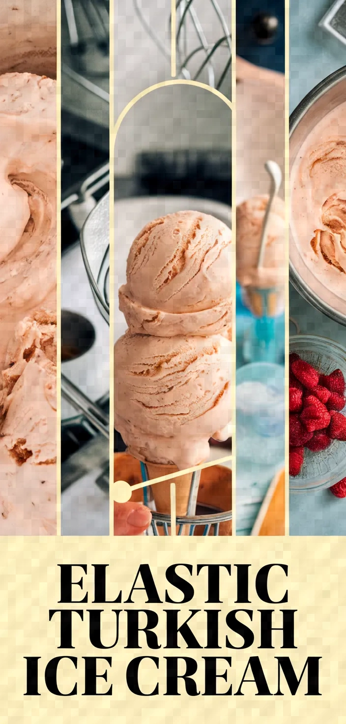 A photo of Elastic Turkish Ice Cream Recipe