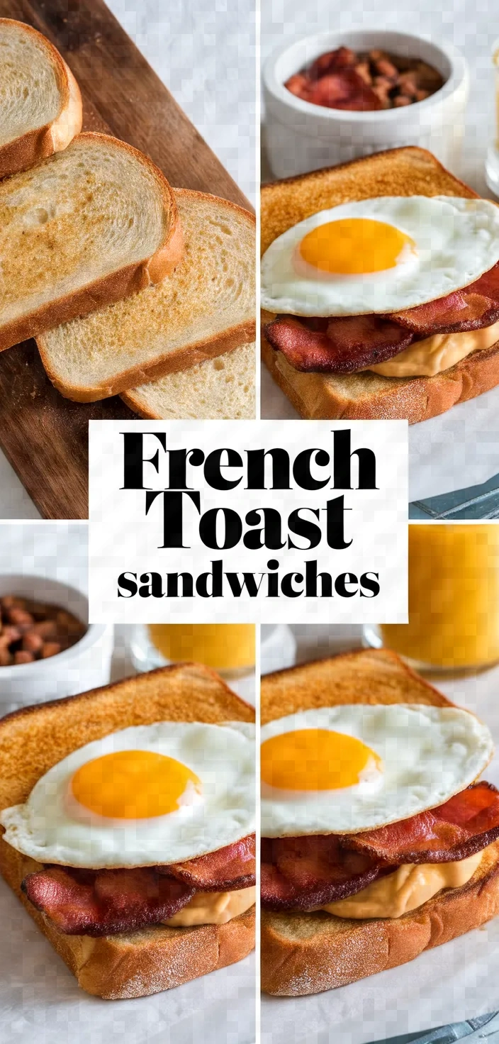 A photo of French Toast Sandwiches Recipe