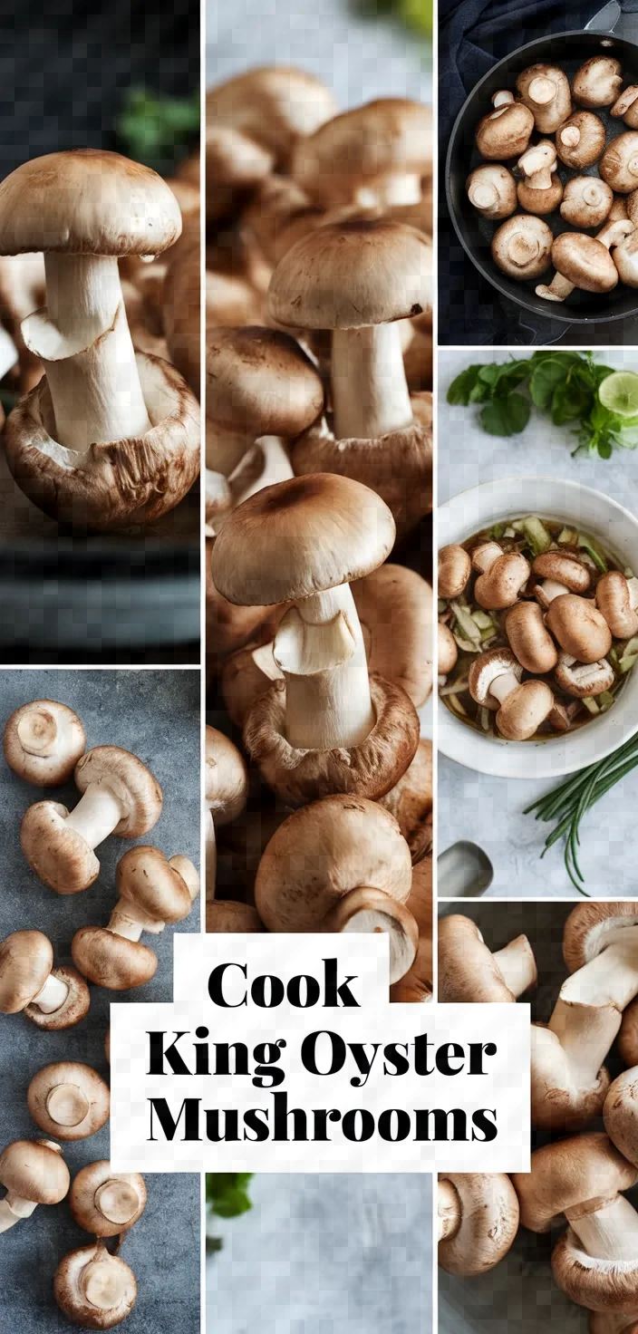 A photo of How To Cook King Oyster Mushrooms Recipe