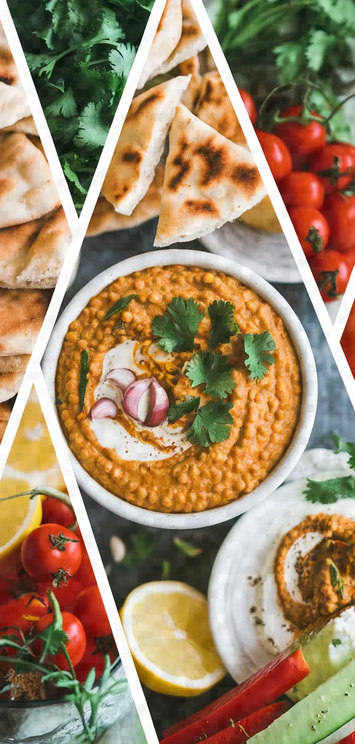 A photo of Red Lentil Dip Recipe