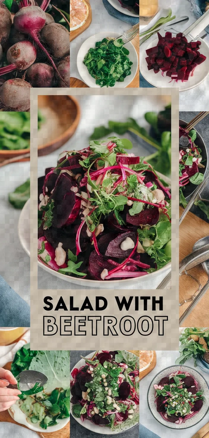 A photo of Salad With Beetroot Recipe