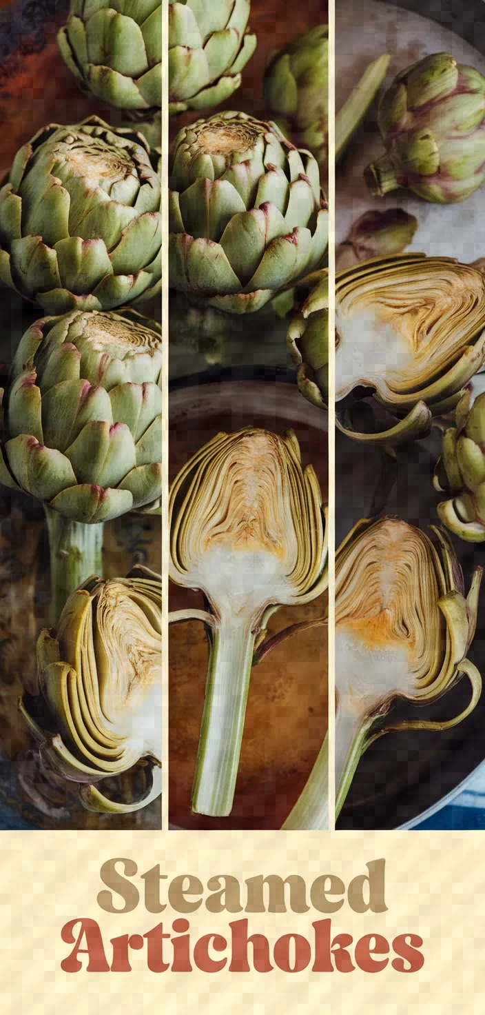 A photo of Steamed Artichokes Recipe