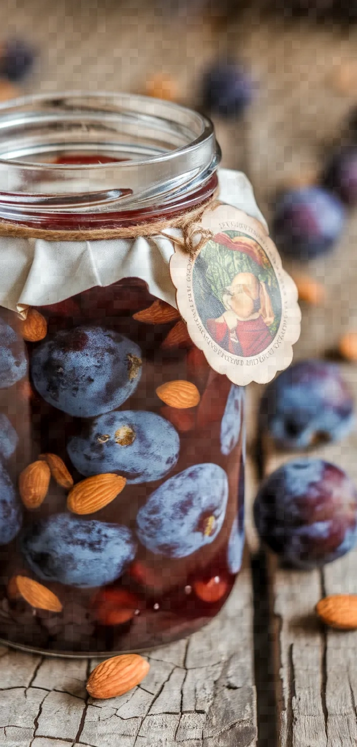 Damson Jam With Almond Recipe