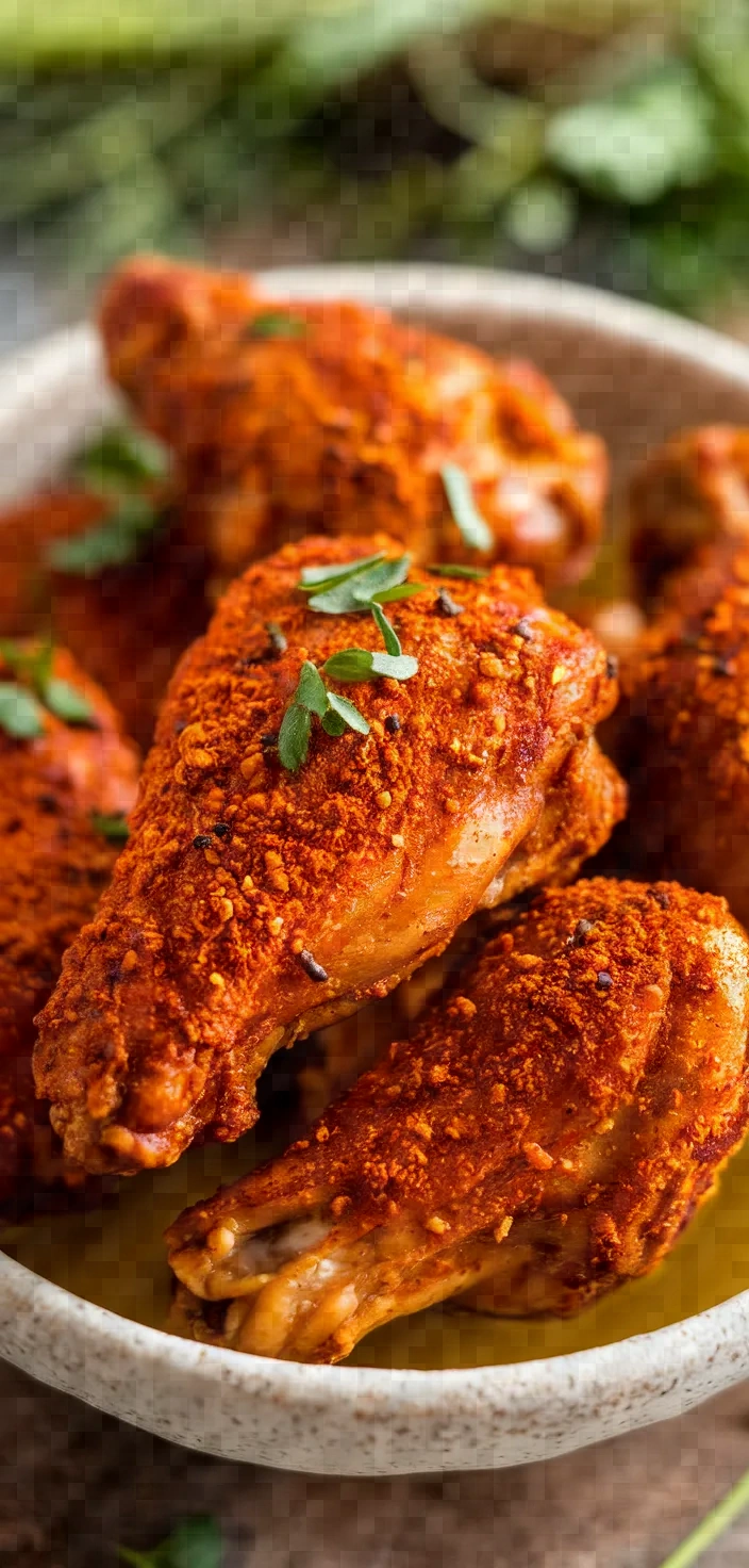 Ingredients photo for Dry Rub Chicken Wings Recipe
