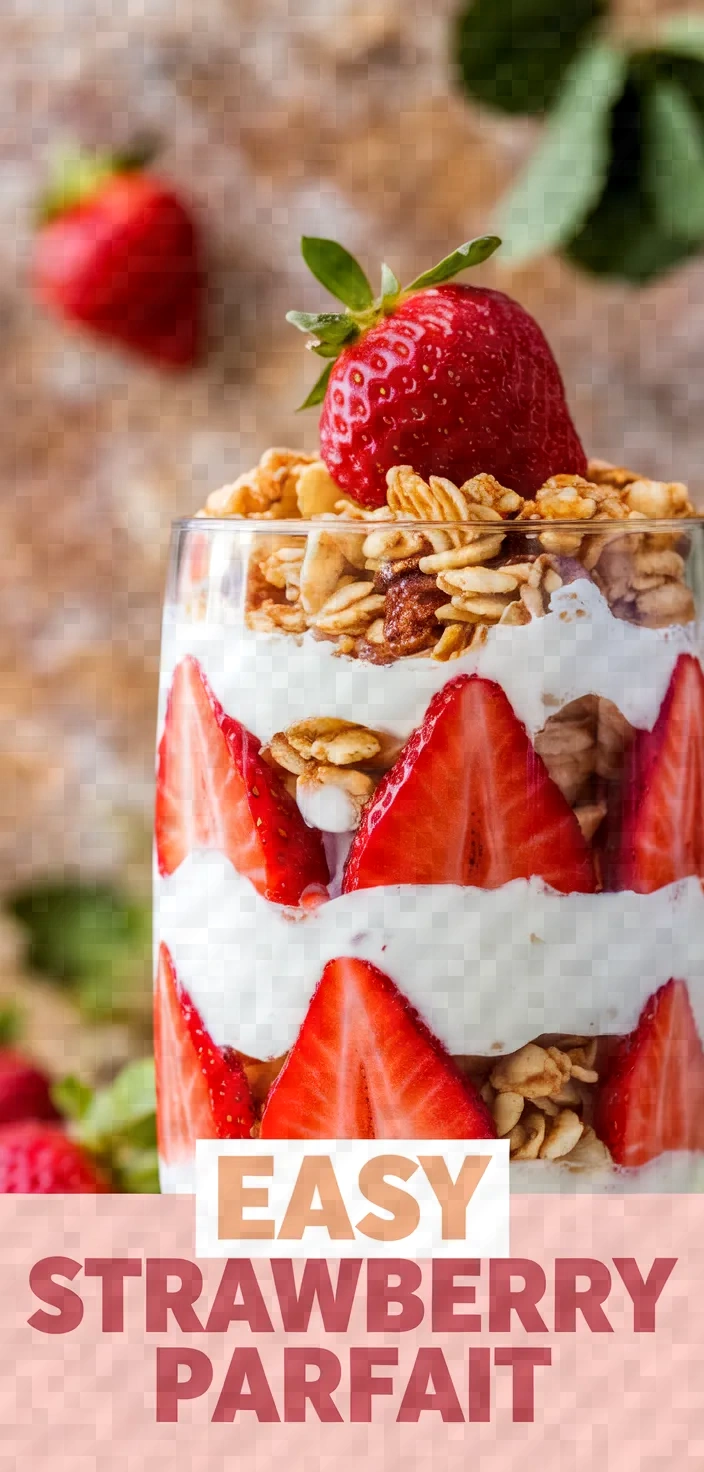 Easy Strawberry Parfait Recipe