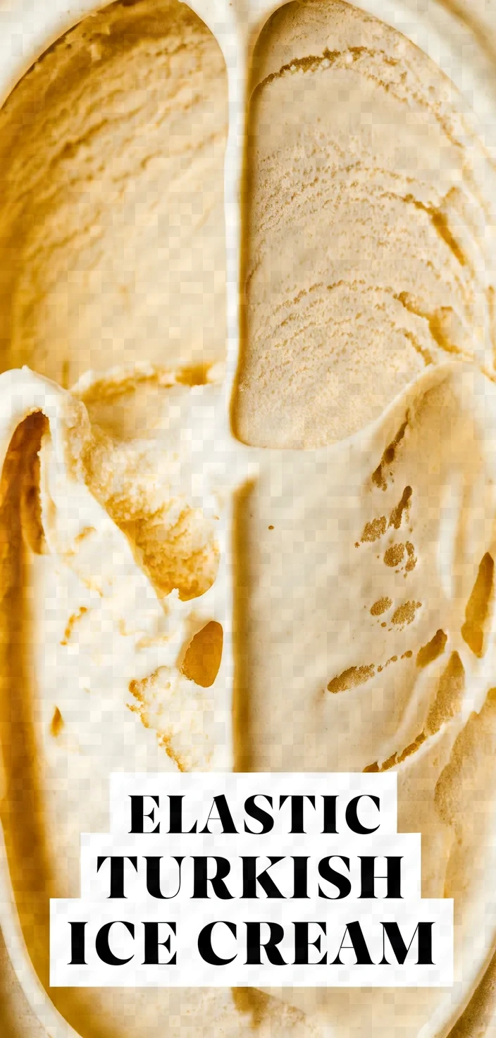 Elastic Turkish Ice Cream Recipe